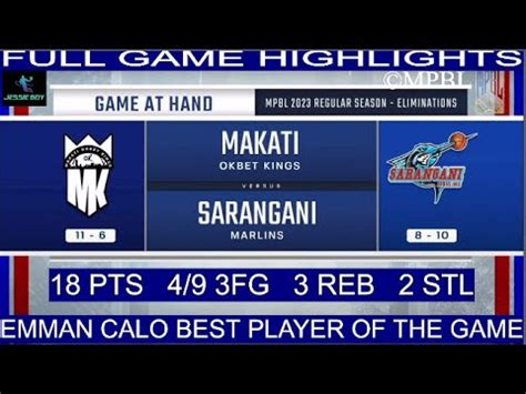 Makati OK BET Kings Live Score, Fixtures, Results .